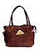 Madosh Vintage Genuine Leather Womens Tote Style Shoulder Handbag Valentine Gift Shopper Brown 16â€ Bag