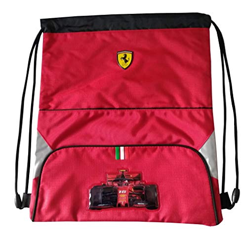 Panini Mochila con cordón Scuderia Ferrari  color rojo  62549