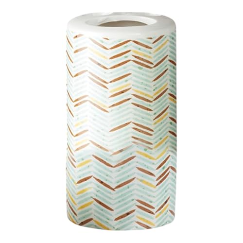 Image of Kookee Ceramic Toothbrush Holder - Stylish & Durable Bathroom Organizer (1 Piece) Multi (10056-TH)