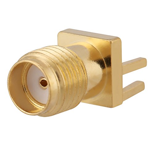Jeanoko 10Pcs Female Bottom Socket Sma Brass PCB Mounting Socket RF Connector Socket Female SocketElectrical auxiliary materials - Image 4