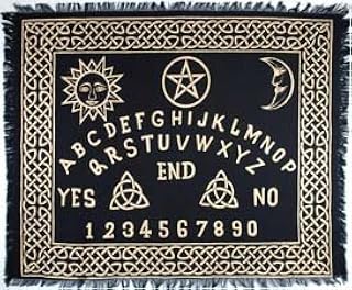 AzureGreen Ouija-Board Altar Cloth