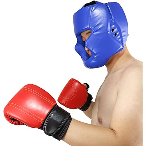 Xujuika Full Face Boxing Headgear Cover