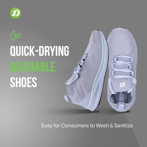 Image of DOCTOR EXTRA SOFT Men's Sports Shoes with Memory Foam Cushioned Insole|Running Walking Gym Training Jogging Athletics|Comfortable & Stylish|Casual & Lightweight|Slipon Sneaker Gent's & Boy's D-2007