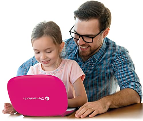 Clementoni 16403 Sapientino-Il Mio Primo Pink-Laptop Spielzeug 4 Jahre, Aktivitätszentrum und Lehrcomputer für Kinder (italienische Version), Mehrfarbig