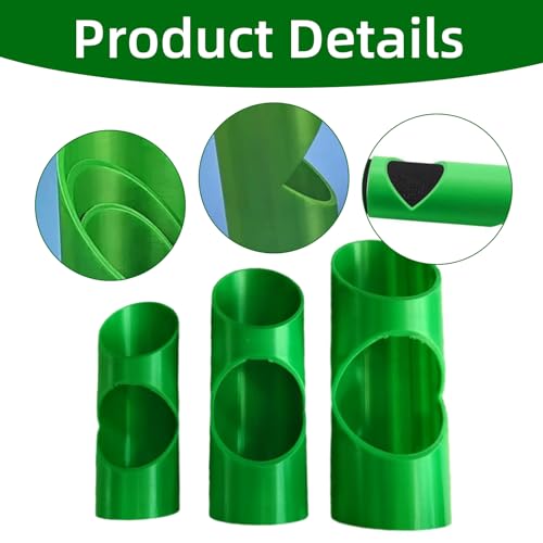3 Stück Rohrisolierung Schaumstoff Werkzeug,Grün Gehrungslade Rohrisolierung,3 Modelle In Verschiedenen GrößEn,rohrisolierung Schneidehilfe für Kunststoffschaum,für HäUsliche Und Industrielle.