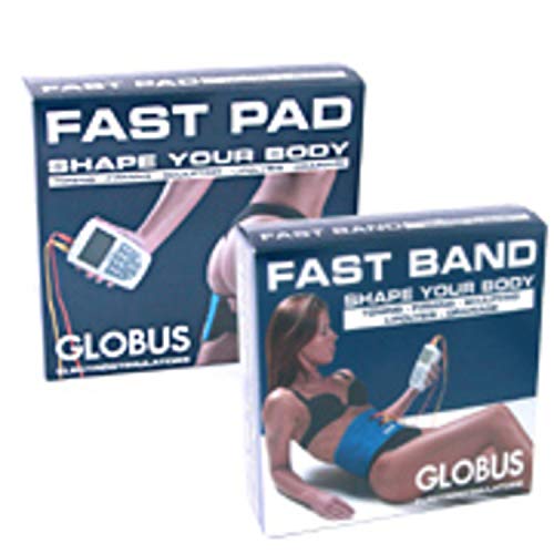 Fast Body Globus Vendaje/Cojín Para Electroestimulación, para abdominales, glúteos, espalda
