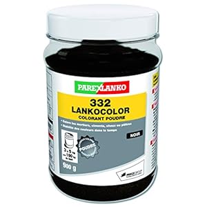 Parexlanko, 332 LankoColor Kleurpoeder voor mortel, cement, kalk of gips, zwart, 900 g