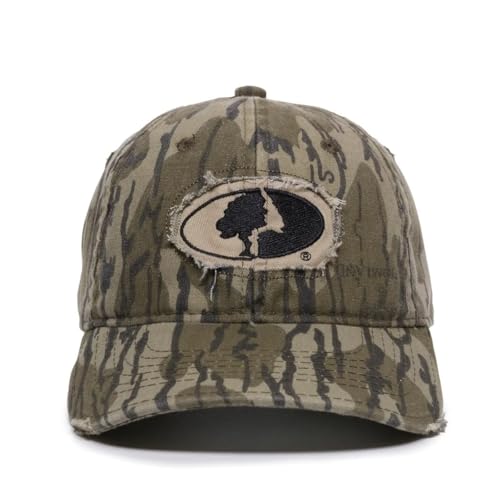 Image of Mossy Oak Camo Dad Hat - Cotton Canvas, All-Fabric Crown, Unstructured Low Profile, Tuck Closure, One Size