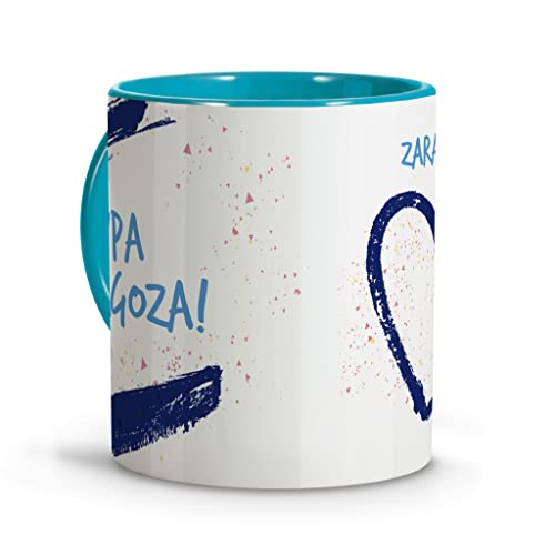 LolaPix Zaragoza Mug Novelty Gift Breakfast Cup Football 330ml Various Designs, 1 Unidad (Paquete de 1) - Image 3