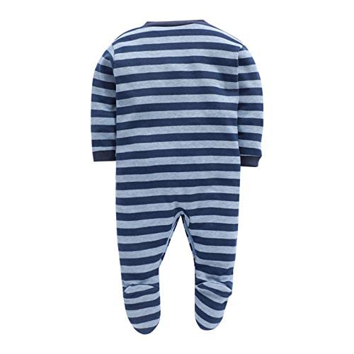 Image of Pooja Baby Rompers Sleepsuit Kid's Cotton All Over Print Night Suits Pack of 3