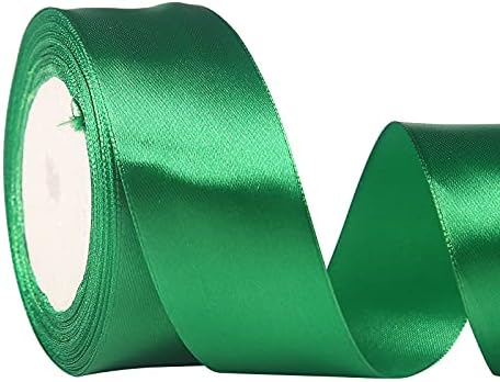 Blue Satin Ribbon 40mm×22m Double Fabric Ribbon Craft Ribbons for Sewing Gift Wrapping Gift Wrapping Bouquet DIY Boxes Decoration