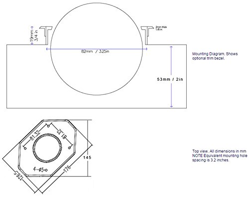 Ultimarc u-trak 3 Arcade Trackball con lunetta