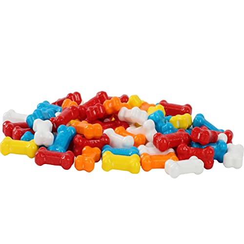 Candy Bones - 3 Pounds - Dog Bone Shaped Candy for Kids Birthdays, Themed Parties