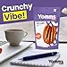 Yomms Crunchy Joy Glazed Whole Pecan Halves, 7.8 oz (6 Pack), Gluten-Free & Non-GMO Healthy Dessert Snacks – Low Sugar Classic Candied Nut Pouches – Gourmet Roasted Snacking Pecans – 1.3oz Individual Bags