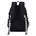 Backpack Bag Cosplay Black Oxford Cloth Bags (Color 1)