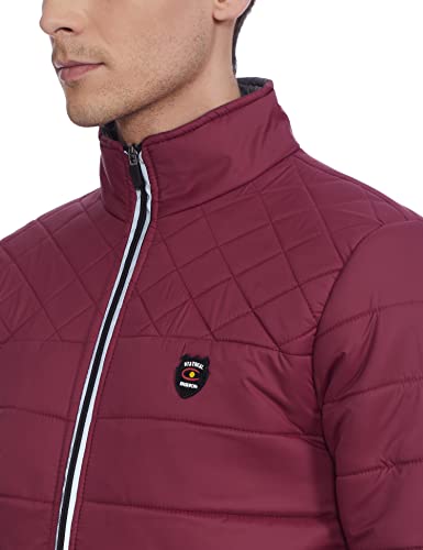 Image of Christy World Men's Regular fit Jacket (FULJJACT 08 BGRN L Green Large)