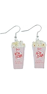 Kiwi Earrings Miniblings Fruit Slice Food Healthy Summer Green, 47mm