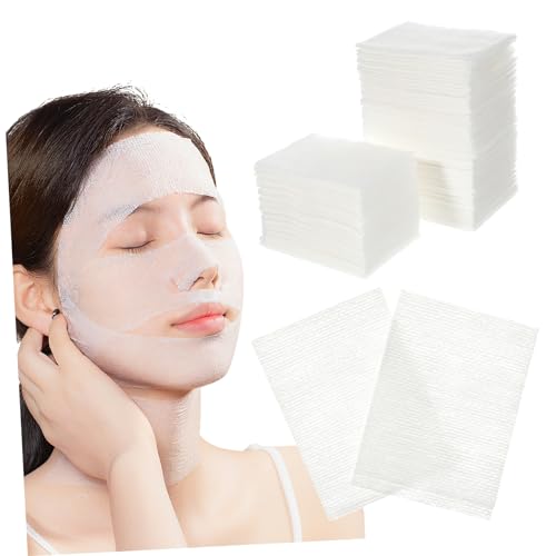 FOMIYES Cotton Pads for Women Face 2 Pack 400 Sheets Stretchable Moist Makeup Removal Toner