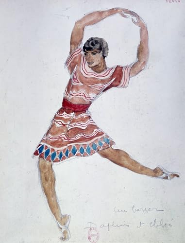 Art poster Leon Bakst Mikhail Fokin pour habiller un mur vide