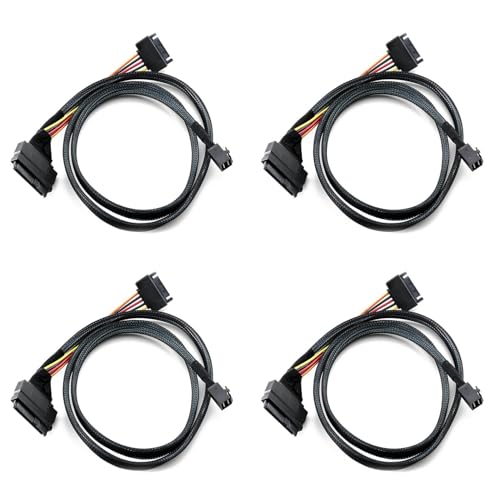 Câble Mini SAS HD vers U.2 pour connecter un SSD NVMe sur carte contrôleur SFF-8643