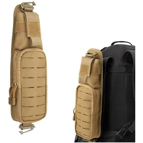 Jueachy Tactical Backpack Shoulder Strap Pouch Cover
