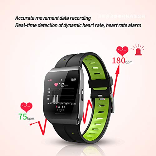 Multi-sports modes Automatic sleep tracking Auto real time heart rate monitor, heart rate alarm,GPS route tracking, Super low power consumption, dynamic heart rate monitor SMART WATCH