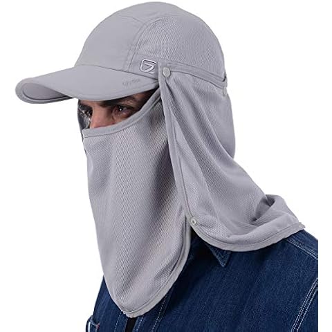 Boundless Voyage Verano Ajustable UPF 50+ Sombrero de Pesca Cover