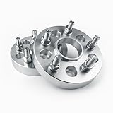 2 Hub Centric Wheel Adapter 5x112 to 5x100 Thickness 1 Inch For Mounting 5x100 Bolt Pattern Wheels on Mercedes Hub