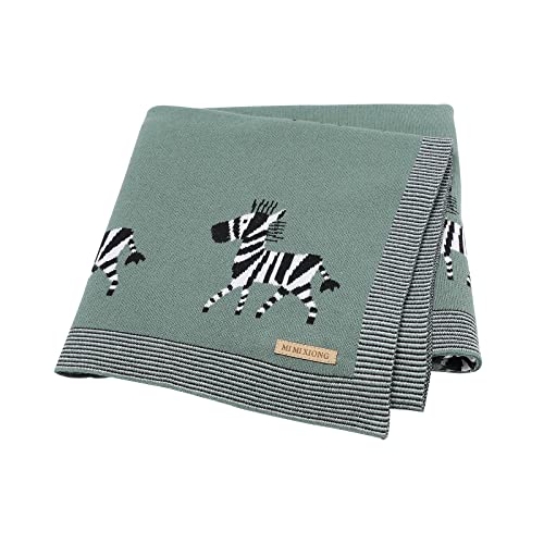 DovFanny Baby Blanket 100 x 80cm Cotton Zebra Design