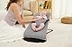 Bezug auf Babywippe. Bezug Belltop kompatibel mit BabyBjörn Wippe: Balance, Soft und Bliss. Babysitz für Babywippe. Hypoallergenic Baumwolle Steppun. Ergonomische Passform. (Grau)