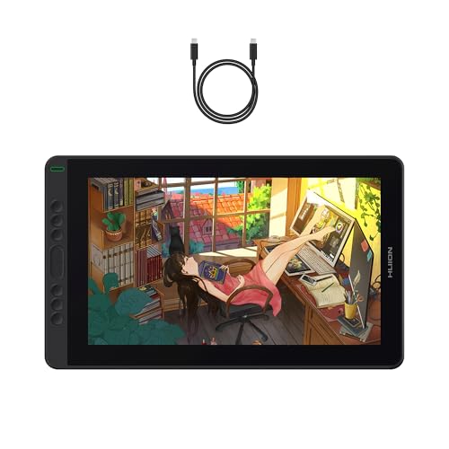 Amazon.co.jp: HUION 液タブ Kamvas 13 初めての液晶ペンタブレット