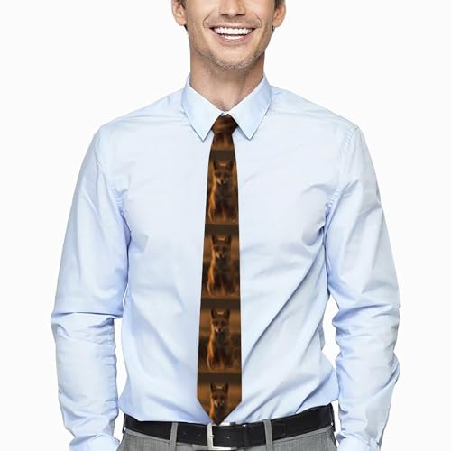 Corbata para hombre con pañuelo a cuadros formales miniatura 3