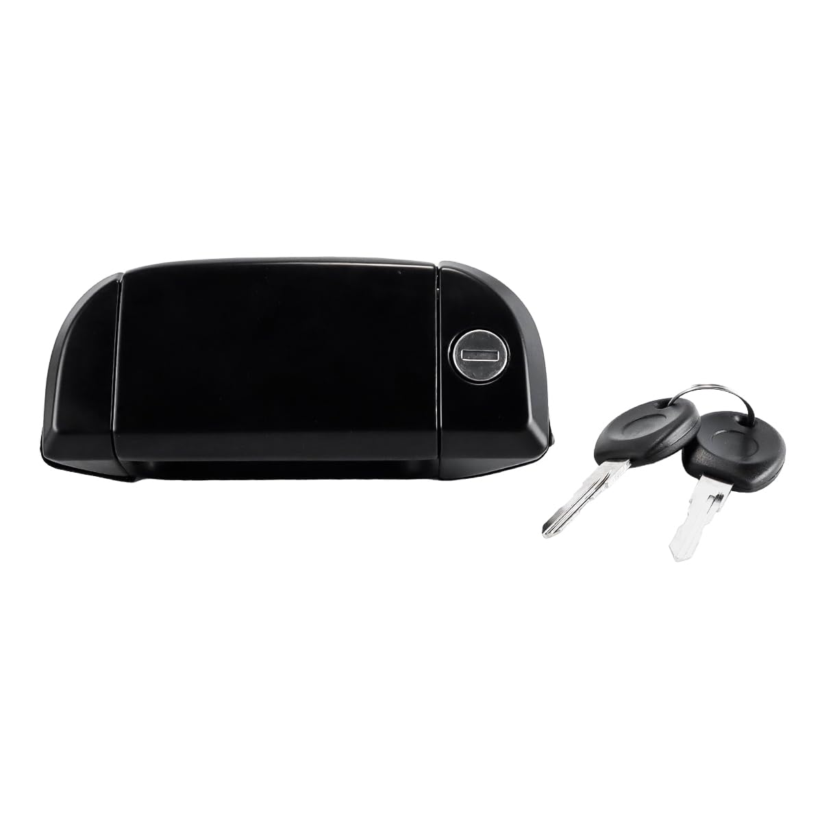Metall-Außentürgriff vorne links für VW Transporter T4 1990–2003 Syncro 701837205 VT12, Schwarz