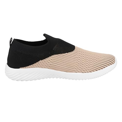 Image of Men's Slip-On Sports Shoes | Lightweight & Comfortable Laceless Sneakers for Casual Wear, Walking, Gym & Outdoor Activities