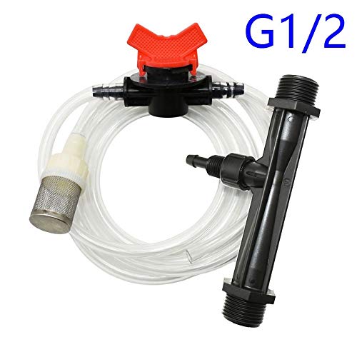 NOLOGO Gxbld-yy Automatic fertilizer Irrigation venturi fertilization system 1/2 (color : 1I2)
