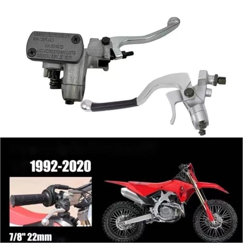 Poignées d'embrayage et de frein pour motos tout-terrain CRF450X en forêt