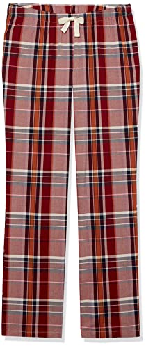 Image of Amazon Essentials Women's Cotton Pajama Pants, Breathable Poplin Sleep Pant with Drawstring Elastic Waist