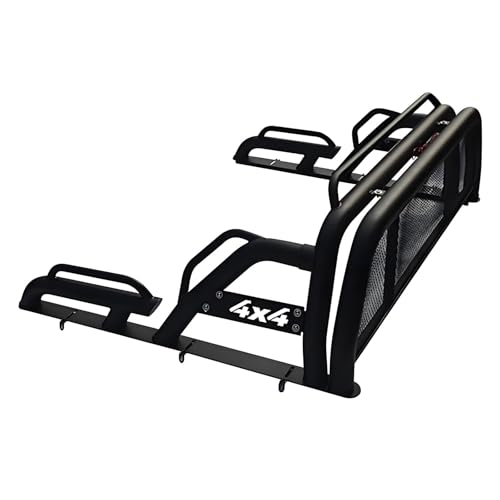 OZTSR Rack de maux de tête Robuste for camions de camionnette Universal 4x4 Roll Bar Compatible for Nissan Navara D40 NP300 - Rack de lit de Camion et...