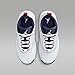 Jordan Max Aura 6 Big Kids' Shoes (FQ8297-100, White/Varsity Red/Midnight Navy) Size 6