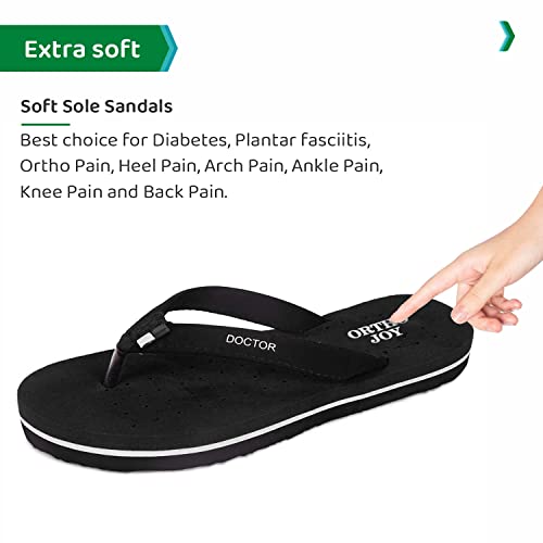 Image of ORTHO JOY Doctor Orthopedic Slippers For Ladies Daily Use /mcr chappals for women