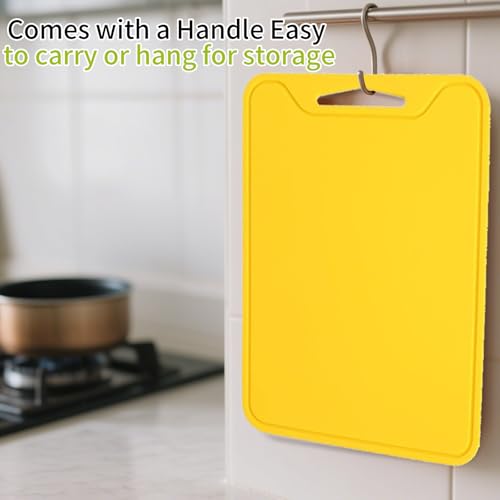 Tabla flexible de silicona para cocina, 29.97 cm x 21.84 cm miniatura 3