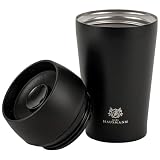 Termo de acero inoxidable, 300 ml, a prueba de fugas, mantiene el calor durante...