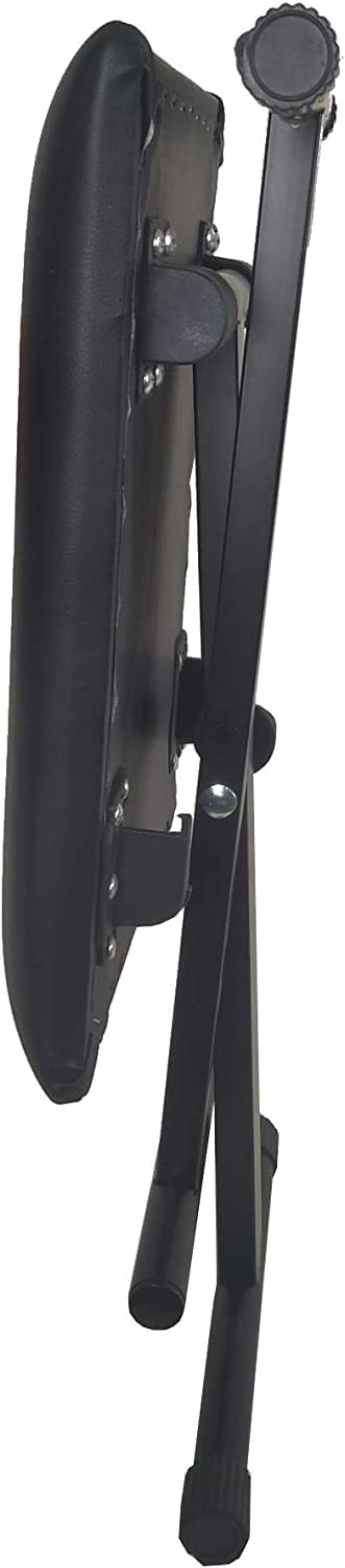 Banqueta para Teclado Altura Regulable Banco de Taburete para Piano FKB01. Plegable con Asiento Tapizado Bancos para Piano y Teclado