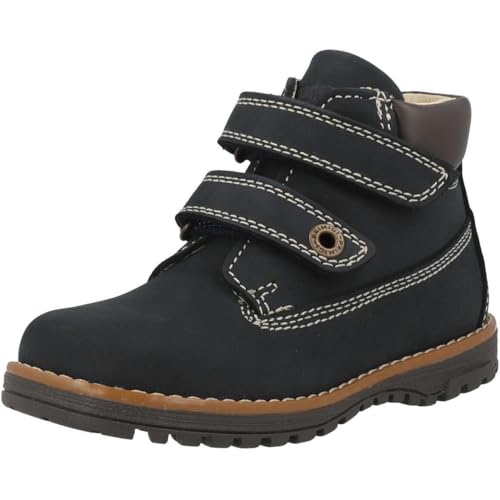 Primigi Play Kids Navy Boot Leather Antishock Heel Ergonomic Fit Breathable Insole