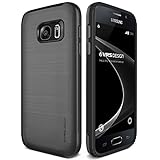 Galaxy S7 Case, VRS Design [Verge][Steel Silver] - [Heavy Duty][Military Grade Drop Protection] For Samsung S7
