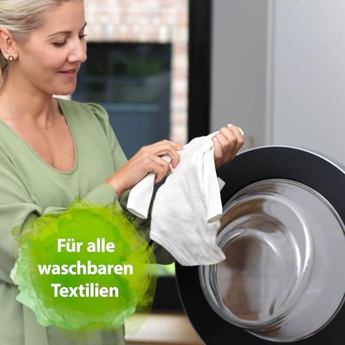 Bactador Hygienespüler Wäsche 1L- Wäschespülung Geruchsentferner - Mikrobiologischer Enzymreiniger & Geruchsentferner Wäsche - Hygiene Waschmittel für alle Textilien - Geruchsneutralisierer