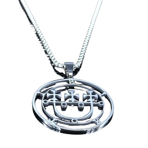 Sigil de Satan Sitri collier baphomet idéal pour vos soirées gothiques
