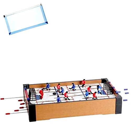 OMURA Games | Mini Rod Hockey Game | Bonus: Multi-Purpose #10 Size Pouch (Color May Vary)