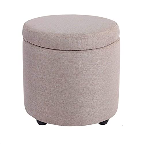 Repose-pieds en lin compact pour optimiser les petits espaces - 2