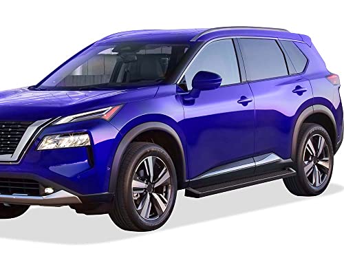 Estribos Tuxtreme Negro compatible Nissan Rogue 2021-2026 miniatura 2